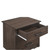 3-Drawer Wooden Nightstand - 23" - Dark Brown - IMAGE 6