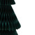 Tall Accordion Honeycomb Foldable Paper Christmas Tree - 4' -  Dark Green - IMAGE 6