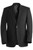 Edwards Men's Wool Blend Sport Coat - Black - 36 S - IMAGE 1