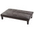 Faux Leather Tufted Straight Armless Sofa - 67" - Dark Brown - IMAGE 3
