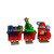 LED Lighted 3D Locomotive Christmas Infinity Mirror - 28" - IMAGE 1