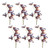 Artificial Butterfly Sprays - 32" - Brown and Blue - Set of 6 - IMAGE 2