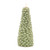 LED Lighted Glittered Pine Tree Christmas Candle - 10" - Green - IMAGE 1