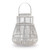 Tapered Woven Rattan Candle Lanterns - 14.75" - White - IMAGE 2