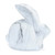 Marble Bunny Figurines - 6.5" - Set of 2 - IMAGE 3