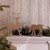 Wicker Style Deer Silhouette Christmas Figurines - 11.75" - Set of 2 - IMAGE 2
