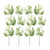 Artificial Variegated Philo Leaf Stem Spray - 29" - Set of 12 - IMAGE 2