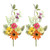 Mixed Spring Artificial Floral Sprays - 19.25" - Set of 2 - IMAGE 2