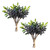 Artificial Berry Bundles - 11"- Blue - Set of 2 - IMAGE 2