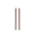 Medium Flameless LED Taper Candles - 8.5" - Pink - Set of 2 - IMAGE 2
