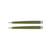 Tall LED Flameless Taper Candles - 11.75" - Green - Set of 2 - IMAGE 4