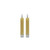 Small Flameless LED Taper Candles - 4.25" - Champagne Gold - Set of 2 - IMAGE 1
