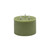Small 3 Wicked LED Lighted Flameless Candle - 6" - Green - IMAGE 1