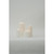 Small LED Lighted Melted Flameless Pillar Candle - 7.75" - White - IMAGE 2