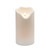 LED Lighted Medium Melted Flameless Pillar Candle - 11.75" - White - IMAGE 3
