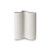 Solid Woven Ceramic Vase - 12" - White - IMAGE 1