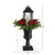 33" Berries and Pinecones Christmas Candle Lantern with Urn - IMAGE 4