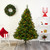 6’ Pre-Lit West Virginia Pine Artificial Christmas Tree, Clear LED Lights - IMAGE 2
