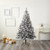 7' Flocked with White Pinecones Artificial Christmas Tree, Unlit - IMAGE 2