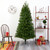 6.5' Pre-Lit Vancouver Spruce Artificial Christmas Tree, Warm Clear LED Lights