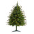 3’ Pre-Lit New England Pine Artificial Christmas Tree, Clear LED Lights - IMAGE 1