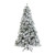 6' Pre-Lit Flocked Vermont Pine Artificial Christmas Tree, Warm Clear LED Lights - IMAGE 3