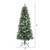6’ Pre-Lit Frosted Columbia Pine Artificial Christmas Tree, Clear LED Lights - IMAGE 5