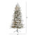 7.5’ Pre-Lit Flocked Manchester Spruce Artificial Christmas Tree, Warm Clear LED Lights - IMAGE 2