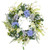 Eucalyptus, Hyacinths and Hydrangea Fern Spring Wreath - 26" - IMAGE 2
