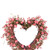 Hearts and Rosebuds Artificial Heart Shaped Valentine's Day Wreath - 18" - Pink - IMAGE 5
