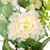 Hydrangea and Ranunculus Artificial Floral Eucalyptus Wreath - 23" - Cream and Green - IMAGE 5