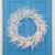 Pre-Lit Flocked Twig Artificial Christmas Wreath - 30" - LED Warm White Lights - IMAGE 1