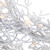 Pre-Lit Flocked Twig Artificial Christmas Wreath - 30" - LED Warm White Lights - IMAGE 6