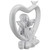 Cherub Heart with Bird Decoration - 7"