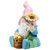 LED Solar Lighted Sunflower Gnome Outdoor Garden Statue - 8.5" - IMAGE 5