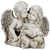 Double Cherubs with Heart Statue - 9" - IMAGE 2