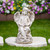 LED Lighted Angel with Rabbit Statue - 13" - IMAGE 1