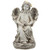 LED Lighted Angel with Rabbit Statue - 13" - IMAGE 2