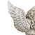 Kneeling Angel with Open Wings Statue - 13"
