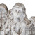 LED Solar Lighted Angel with Cross Garden Statue - 19"
