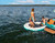 Inflatable Circular Mesh Dock - 8' - Blue and White - IMAGE 5