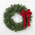 Pre-Lit Battery Operated Mossy Cashmere Pine Artificial Christmas Wreath - 32" - Clear Led Lights - IMAGE 1