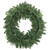 Pre-Lit Battery Operated Mossy Cashmere Pine Artificial Christmas Wreath - 32" - Clear Led Lights
