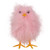 Furry Chicks Easter Figurines - 3.25" - Pink - Set of 3 - IMAGE 5