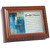 8" Blue and Brown Rectangular Framed Religious Musical Box - IMAGE 1