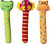 Animal Neoprene Weighted Swimming Pool Diving Sticks - 7" - Multicolor - Set of 3 - IMAGE 3