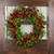 Red Berry and Boxwood Artificial Christmas Wreath - 20" - Unlit - IMAGE 3