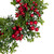Red Berry and Boxwood Small Artificial Christmas Wreath - 20" - Unlit - IMAGE 4