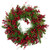 Cedar, Pine and Red Berries Artificial Christmas Wreath - 28" - Unlit - IMAGE 2