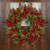 Cedar, Pine and Red Berries Artificial Christmas Wreath - 28" - Unlit - IMAGE 5
